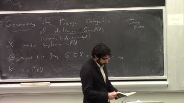 Y. Lekili - Generating the Fukaya categories of Hamiltonian G-manifolds