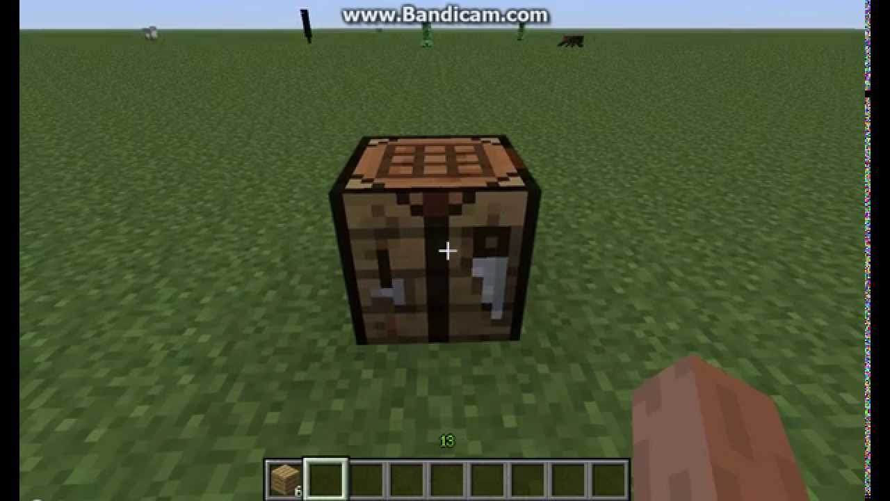 (TUTO) Comment faire une porte en bois sur Minecraft - YouTube