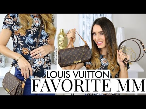 Louis Vuitton Favorite MM! Features, What Fits, Mod Shots 