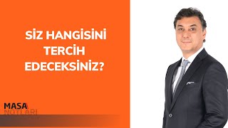 Si̇z Hangi̇si̇ni̇ Terci̇h Edeceksi̇ni̇z?