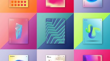 Graphic Design: Discover the Secrets of Gradients (beginner) | Freepik course trailer_ENG