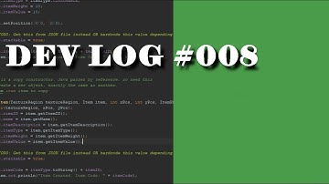 Indie Game DevLog #008 - Item Updates