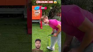 IMPOSSIBLE Frisbee Throw!😱#shorts #viral #challenge#hard #hype #trending #youtubeshorts@topperguild