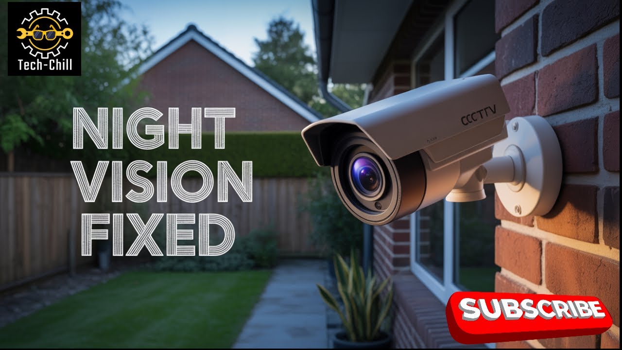 We Fixed the Crappy Night Vision on Our CCTV Cameras