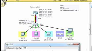 Router on a Stick, Inter-VLAN Routing - Part 2