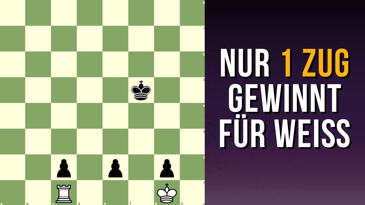 Findest du den Gewinn für Weiß?