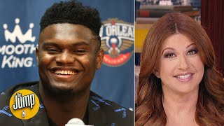 Rachel Nichols scolds the haters who declared Zion's NBA debut a dud too early | The Jump