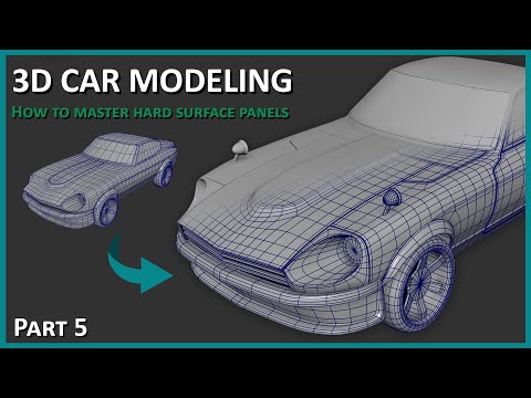 3D Car Modeling - How to Master Panels