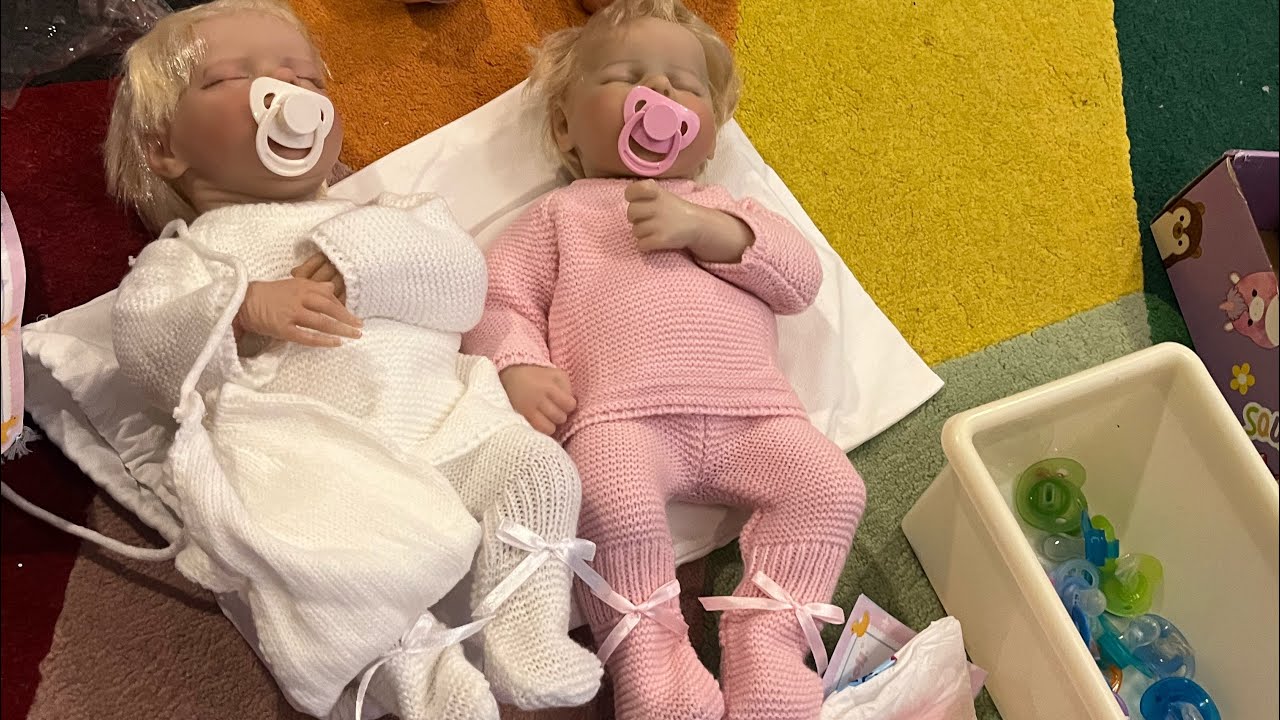 Box opening of my new reborn twins  
