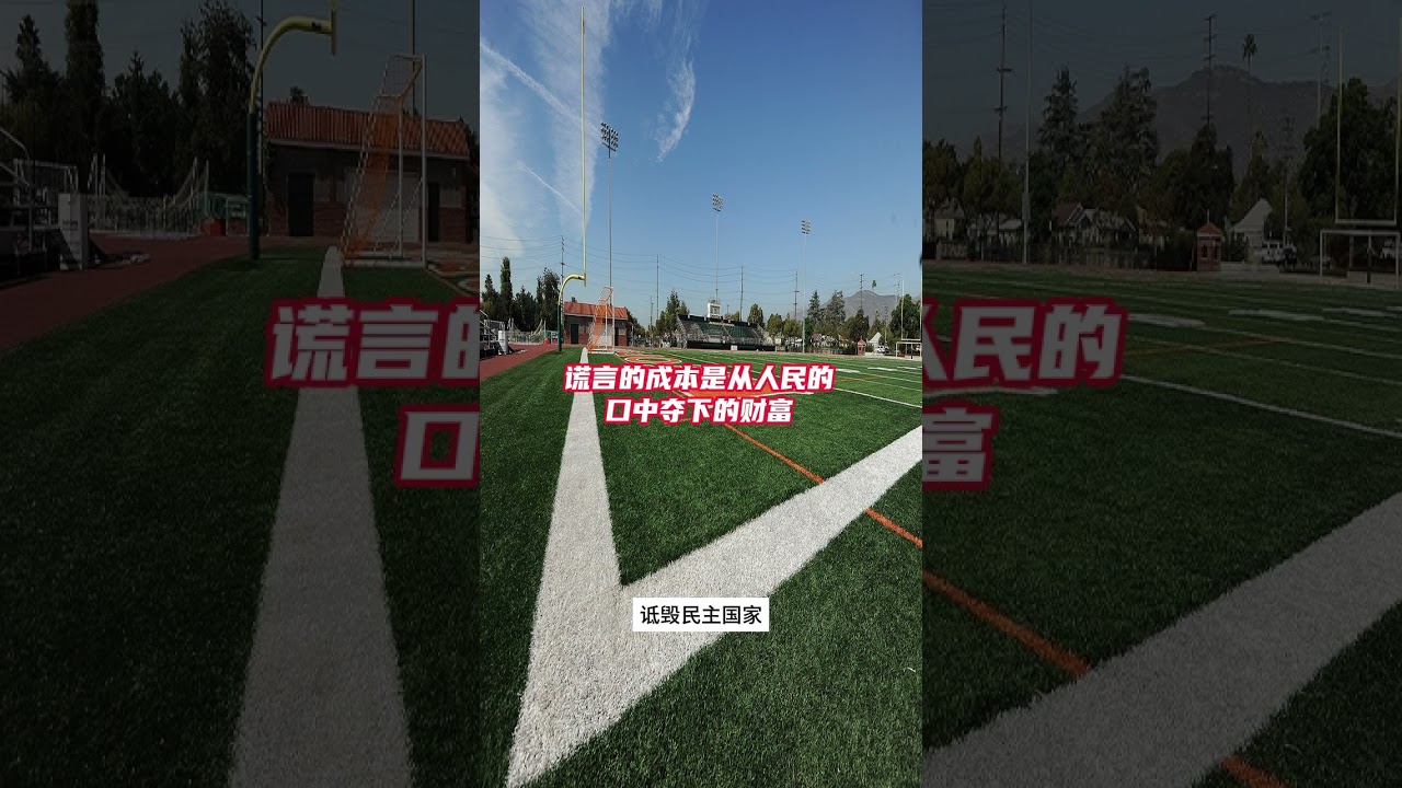 谎言的成本是从人民的口中夺下的财富