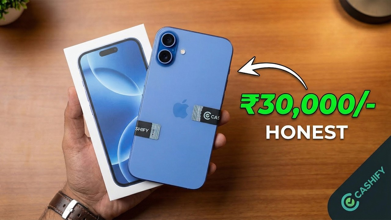 Unboxing iphone 16 purple ₹30000😱💜| Grade B+ | Refurbished iphone | Cashify Supersale|Full Review