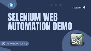 Selenium Web Automation Demo