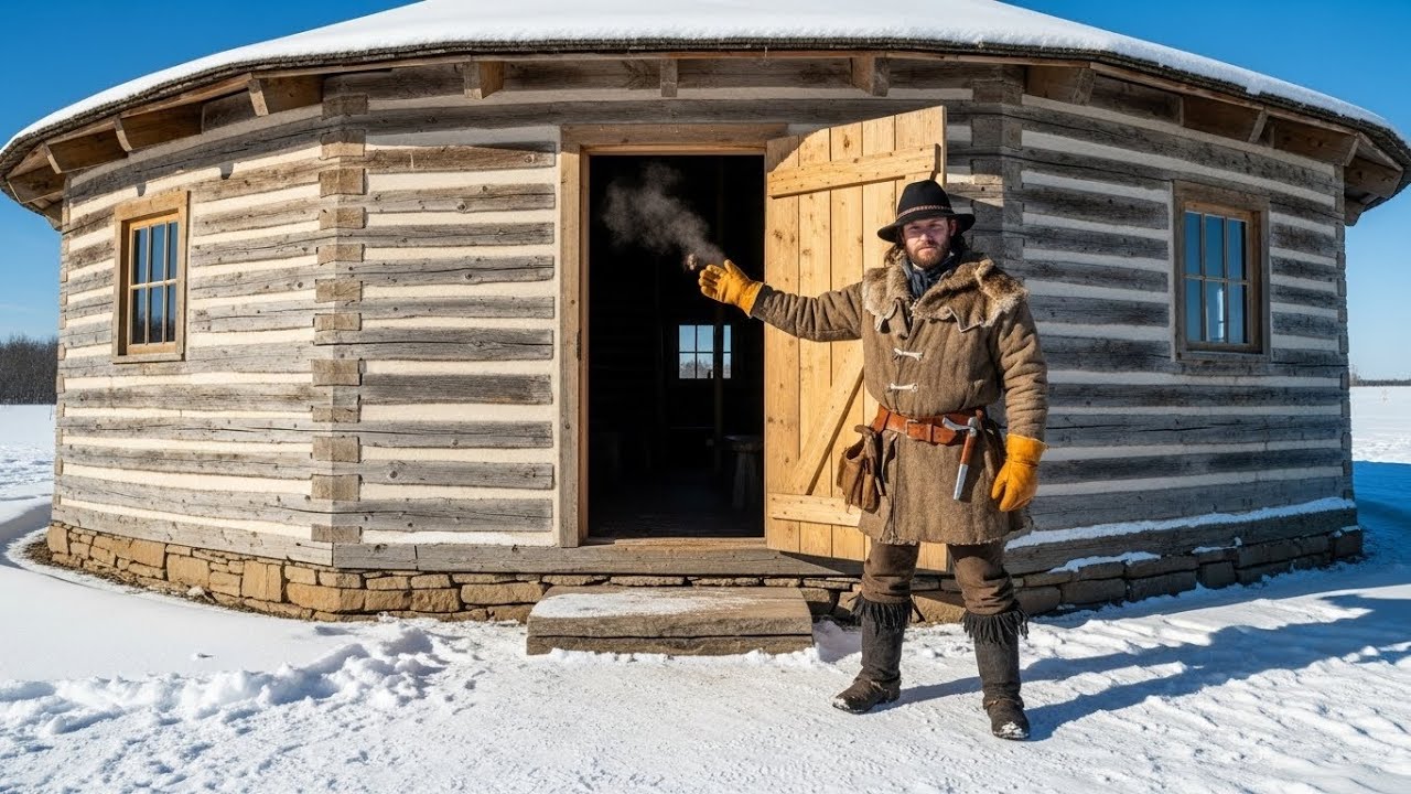 How One Carpenter’s “Idiotic” Round Cabin Stayed 22° Warmer Than Every Other Home