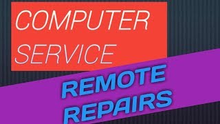 Computer  Repairs Remote Service