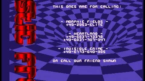 Agnostic Front - BBS Intro - Amiga Intro