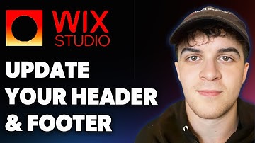 How to Update Your Header & Footer in Minutes Wix Studio (Full 2025 Guide)