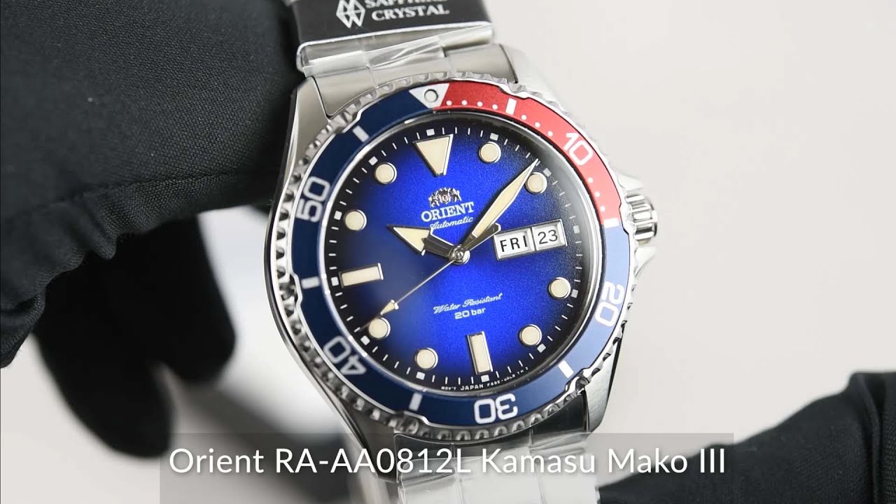 Orient Kamasu Mako III 200m Automatic Diver RA-AA0002L