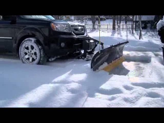 Home Plow By Meyer Electrically Powered