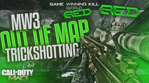 Red Sonton: MW3 Out Of Map FFA Trickshotting! ft. Red Shawn! (Funny Moments/Trickshots)