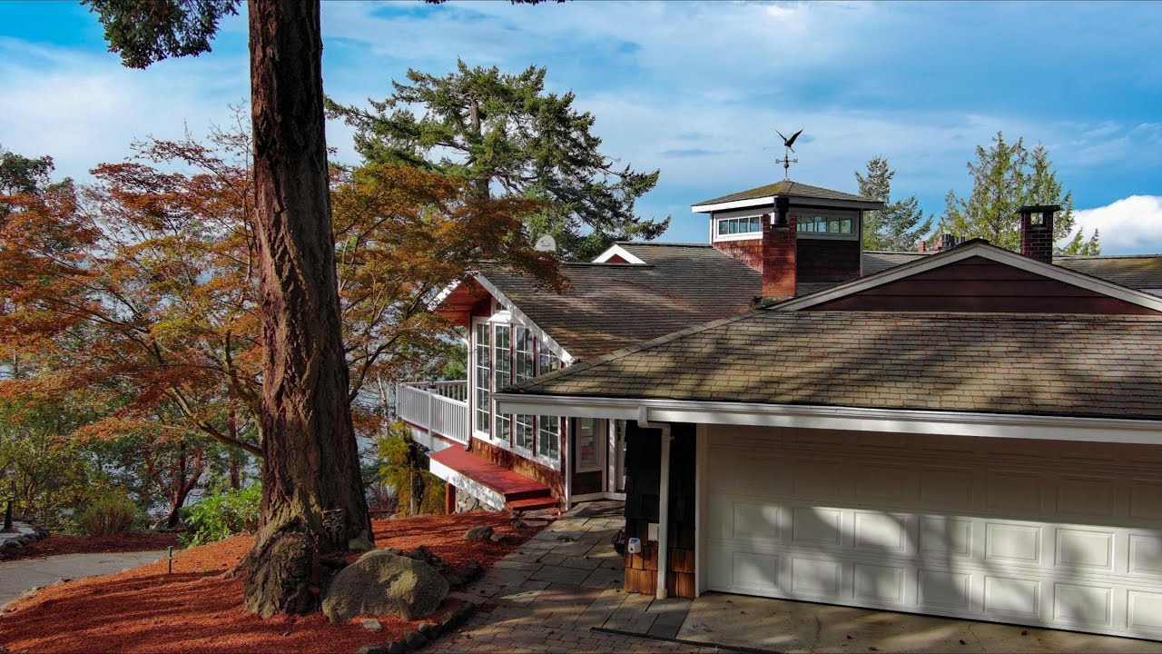 REAL ESTATE FLY-THROUGH: 111 Marina Drive in the Cape George Neighborhood of Port Townsend