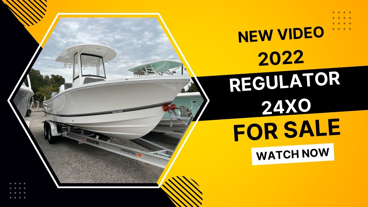 Regulator 24xo 2022 Center Console Hybrid Bay Fishing Boat for sale