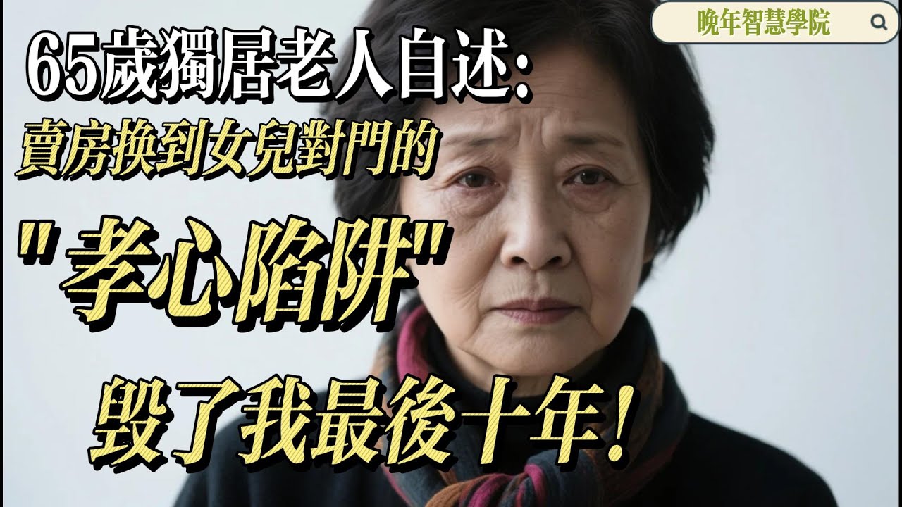 【晚年智慧學院】65岁独居老人自述：卖房换到女儿对门的孝心陷阱，毁了我最后十年！#人生感悟 #中老年生活 #晚年幸福