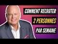 Comment recruter 2 personnes par semaine en mlm