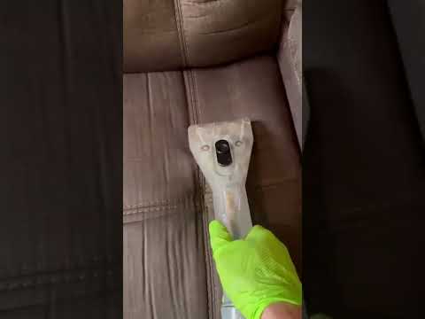 Microfiber sofa clean up