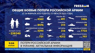 Потери российской армии в Украине: сколько россиян было уничтожено за последние сутки