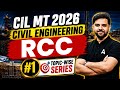 CIL MT 2026 | CIL MT Civil Engineering RCC | CIL MT RCC Class #1 | Civil Engineering RCC | Rehan Sir