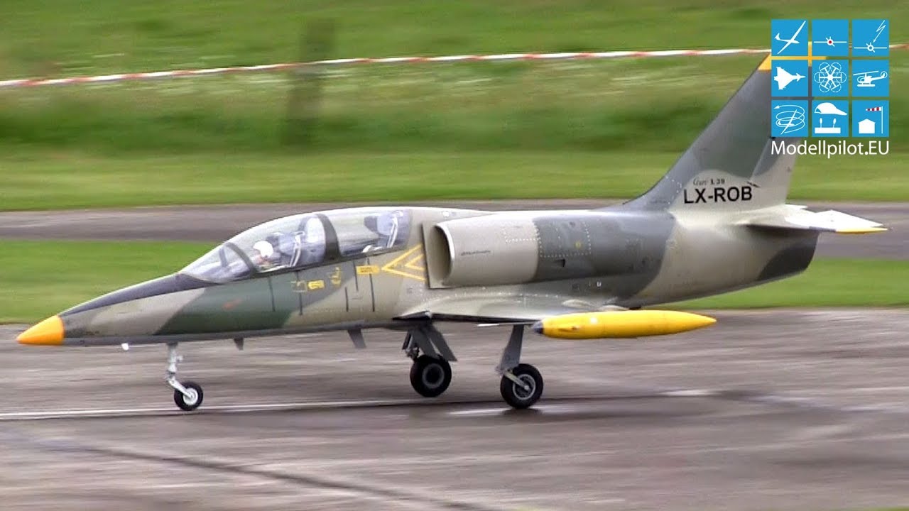 L-39 STEPHAN VÖLKER RC TURBINE JET DEUTSCHE MEISTERSCHAFT 20 KG SCALE CLASS