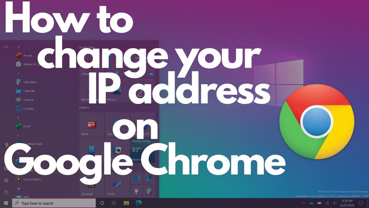 how change ip address chrome