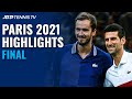 Novak Djokovic vs Daniil Medvedev For The Title | Paris Masters 2021 Final Highlights