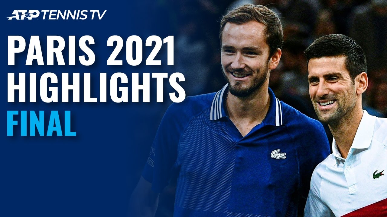 Novak Djokovic vs Daniil Medvedev For The Title Paris Masters 2021 Final Highlights