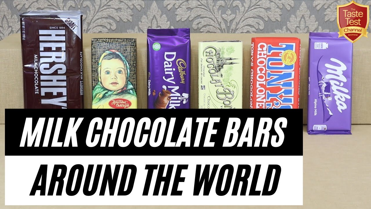 Сравнение вкусов молочных шоколадных батончиков! | Это лучший шоколадный батончик в мире?!?