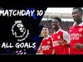 All premier league goals from matchweek 10202324 30 goals english commentary