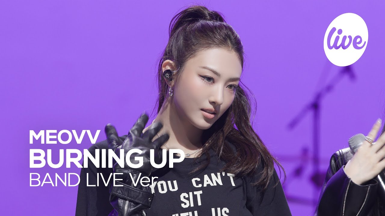 [4K] MEOVV(미야오) “BURNING UP” Band LIVE | it's Live