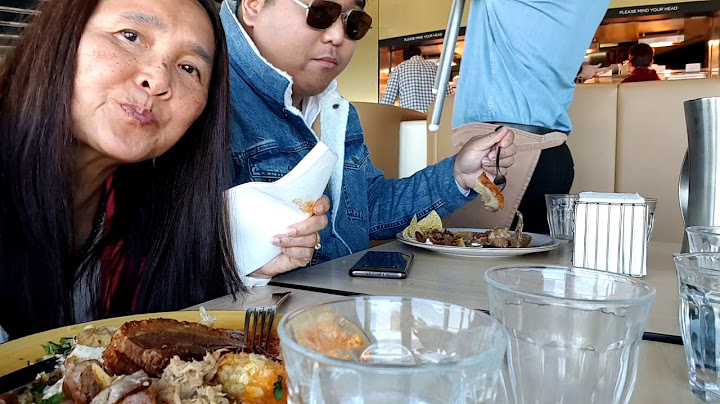 Dining at Revolving Sydney Tower Buffet/used to be one of the tallest building in Sydney