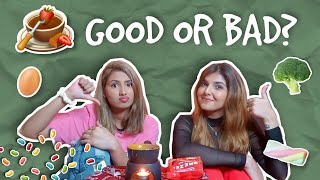 GOOD/BAD *chocolate fondue edition* ft @AshiKhanna | Aashna Hegde