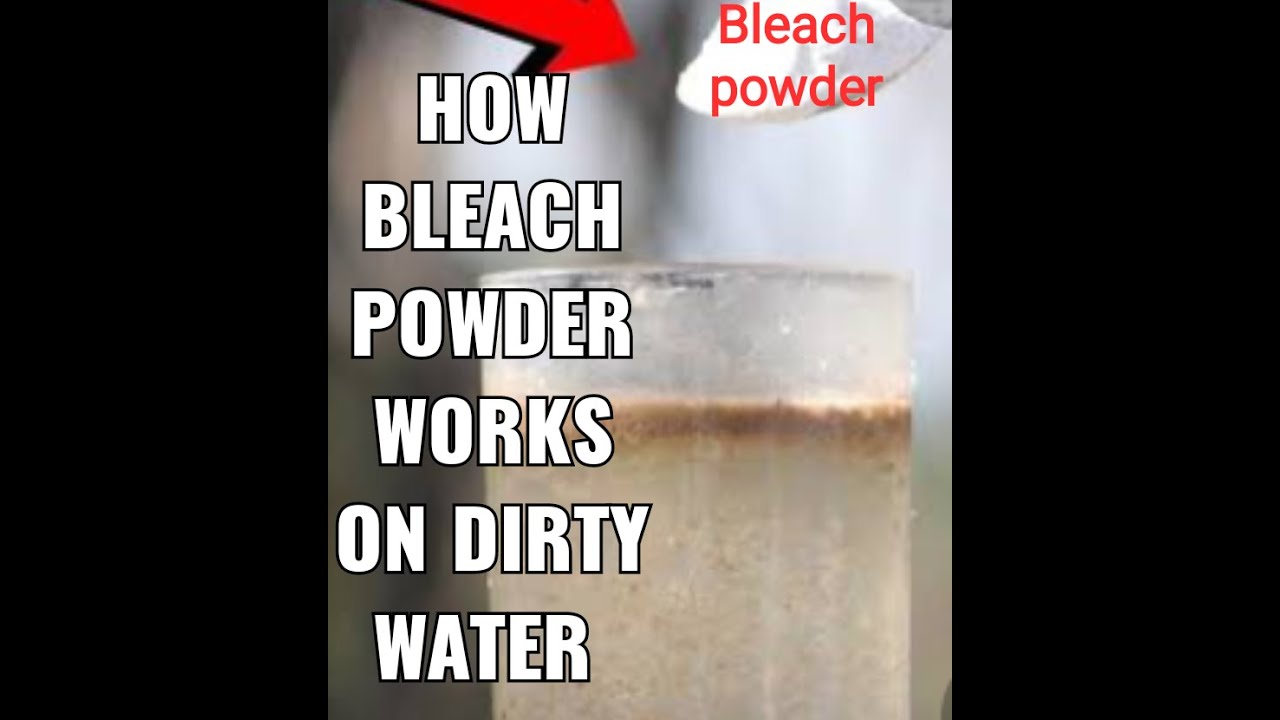 Does Bleaching Powder Clean Water YouTube Does Bleaching Powder Clean Water YouTube