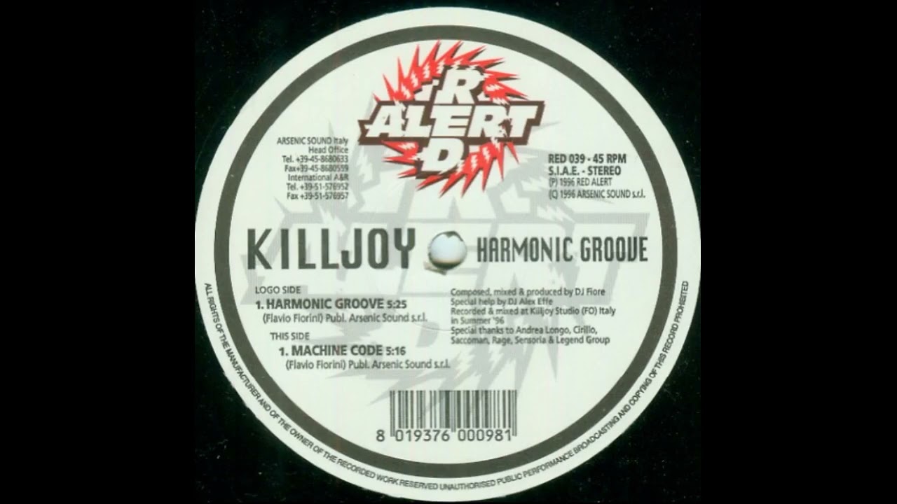 Watch Killjoy - Machine Code - 1996 on YouTube Watch Killjoy - Machine Code - 1996 on YouTube