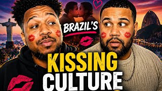 Brazil’s Kissing Culture Shocked Him… 😳🇧🇷 