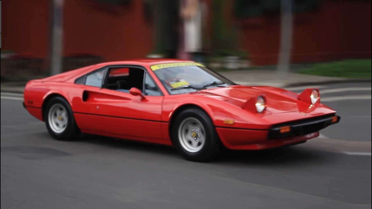 FERRARI 308 GTB 1977 PRAÇA ESPANHA SÁBADO 27/12/25 CURITIBA BR DUDU CARRÕES CORTES