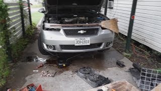Radiator change on a 2006 Malibu 3.9 V6