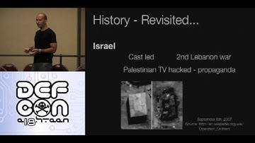 DEF CON 18 - Iftach Ian Amit - Cyber[Crime|War] Charting Dangerous Waters