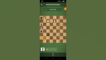 Chess.com Daily Puzzle Day 58 Mating Net Monday