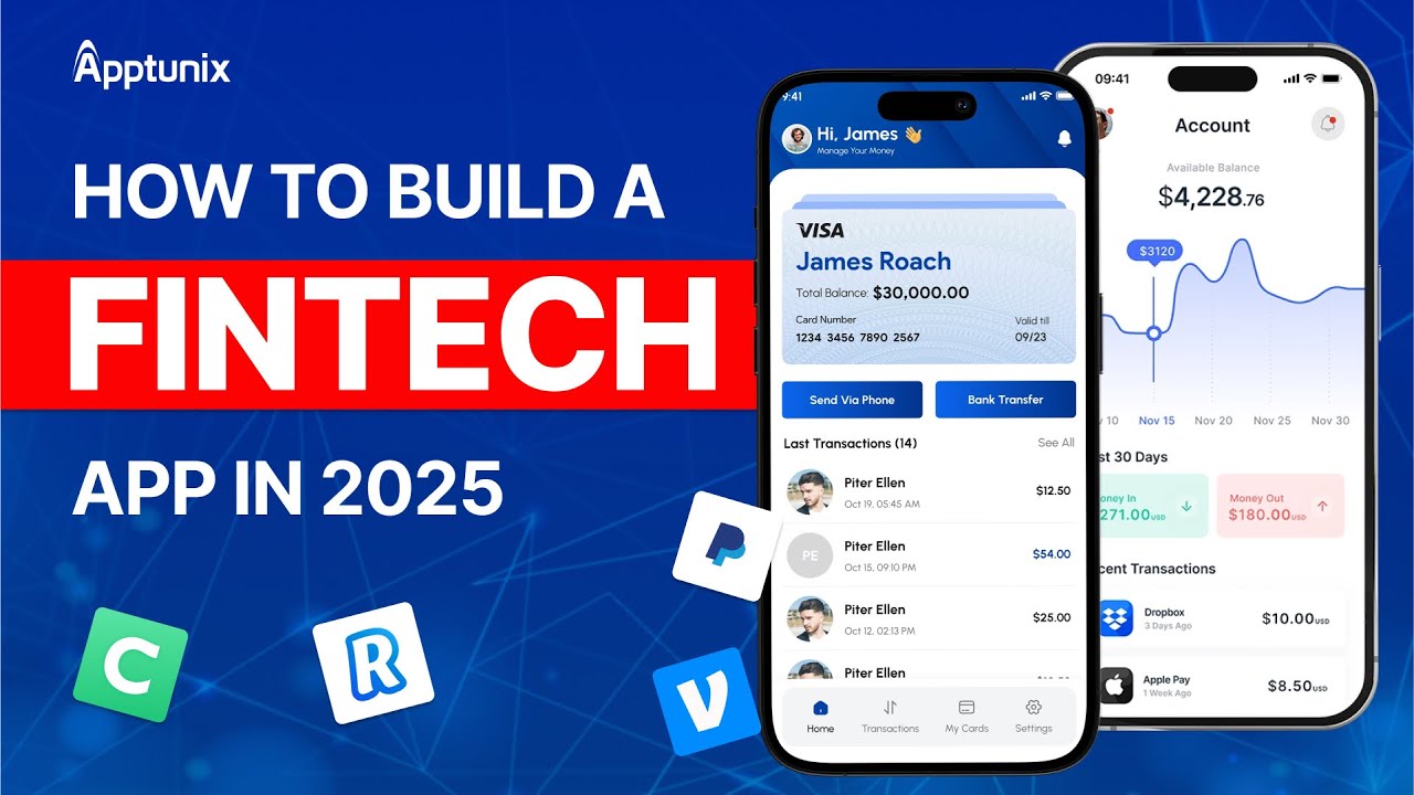 Fintech App Development - How to Build and Launch a Fintech App