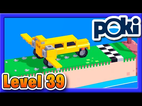 How to Beat Drive Mad Level 21 at Poki Car Games [4K] 