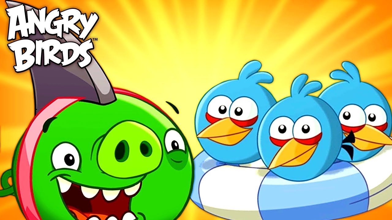 Angry Birds | Is anyone up for a beach party? 🌊🐚