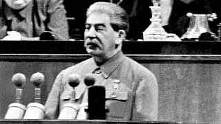 Речь Сталина на XIX съезде партии 1952 / Stalin's speech at the 19th Congress of the Communist Party